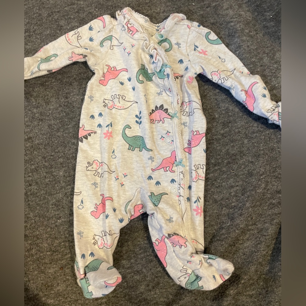 Dino Footie PJs